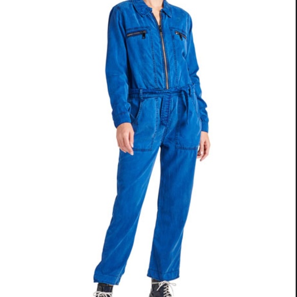 hudson denim jumpsuit
